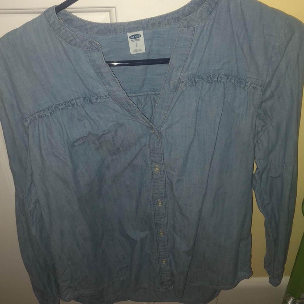 Old Navy chambray shirt
